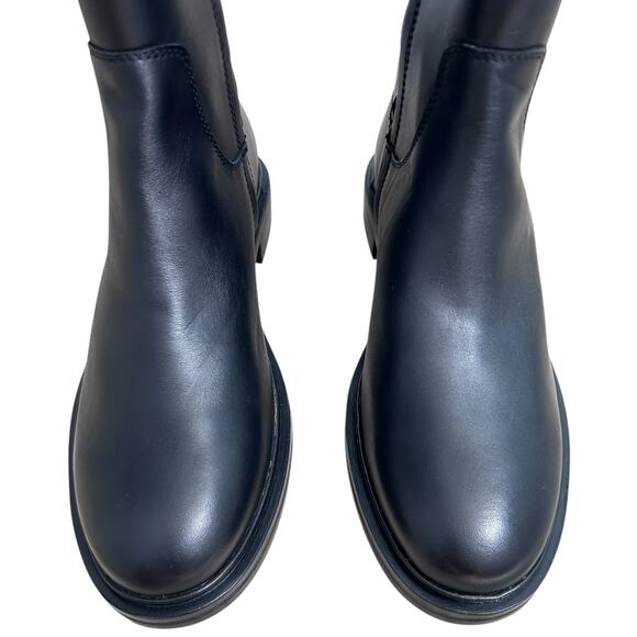 MADEWELL The‎ Drumgold Leather Tall Boot True Black-Size 10 - Picture 6 of 10